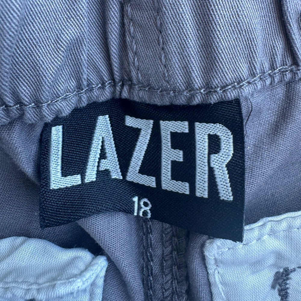 Lazer Gray Pull On Jogger Boys XXL Pant 18 Jeans school uniform fall cotton YXXL - Picture 7 of 7